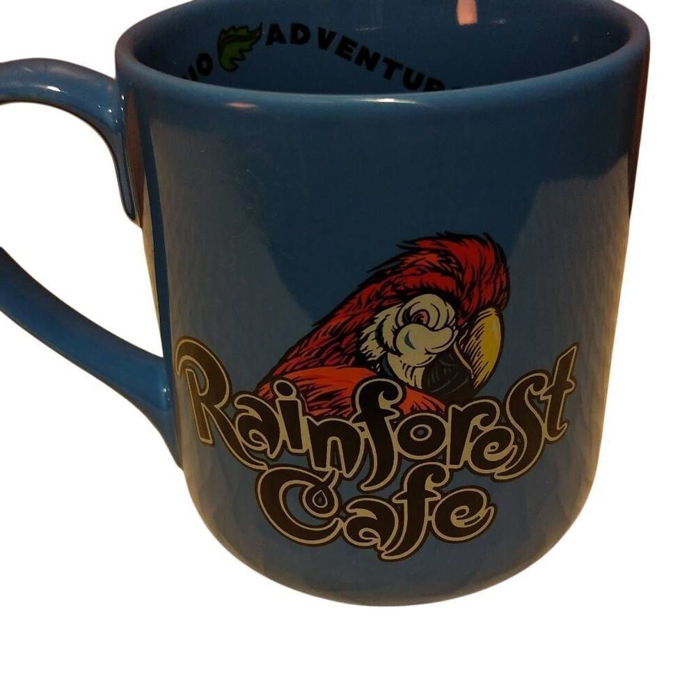 Vintage Rainforest Cafe Coffee Mug NWOT 1999